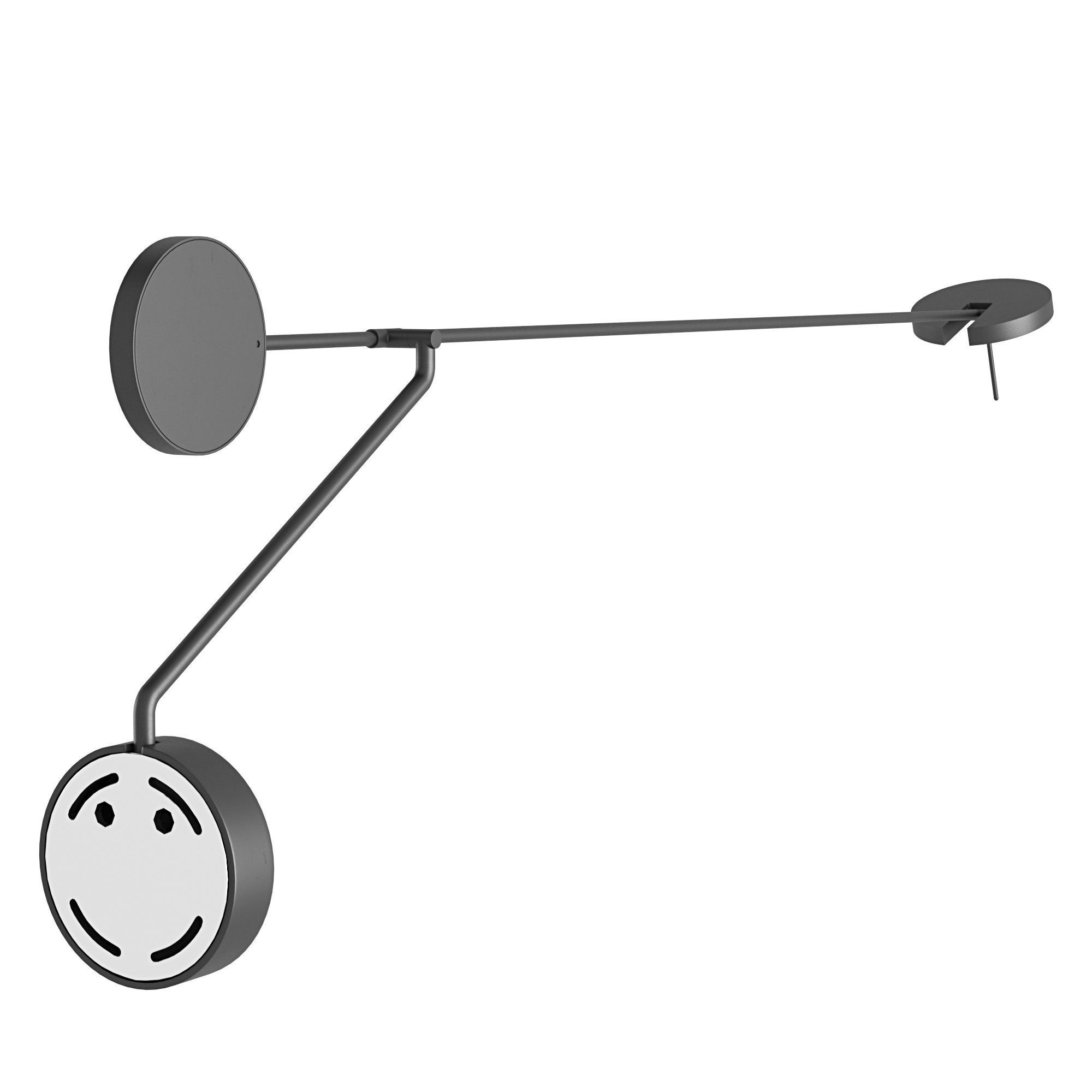 Invisible Wall Lamps LedsC4 set 01 3D model_4