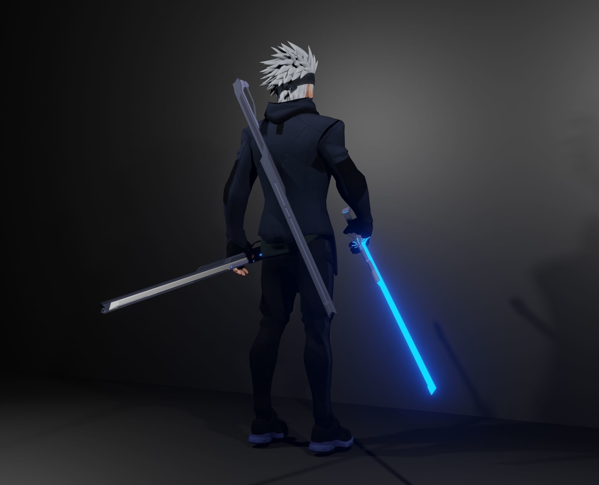 kakashi hataki 3D model_3