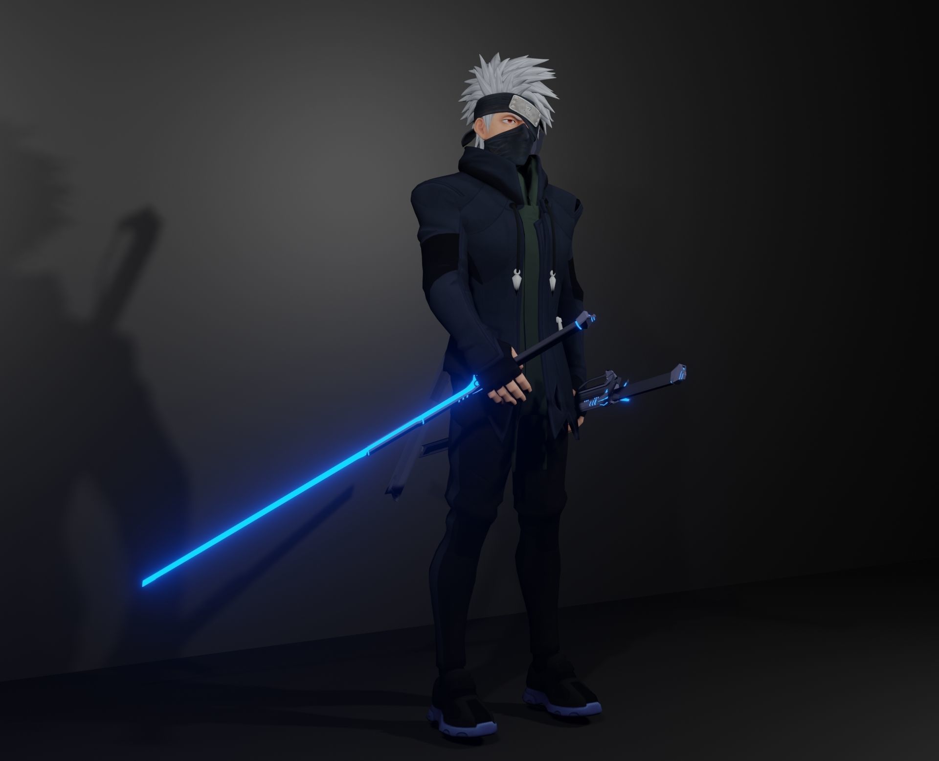 kakashi hataki 3D model_4