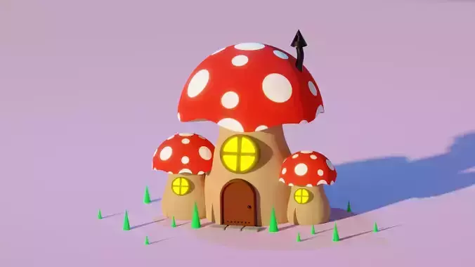Mushroom Fantasy and Game House