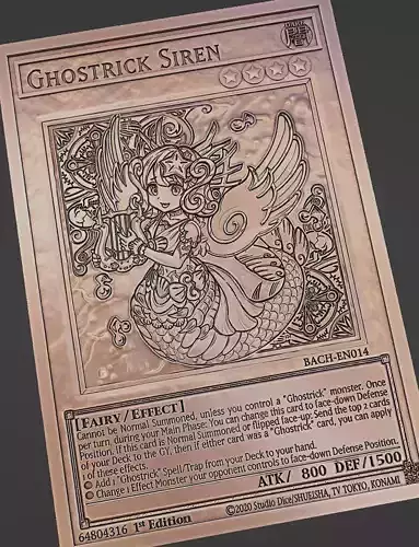 ghostrick siren - yugioh