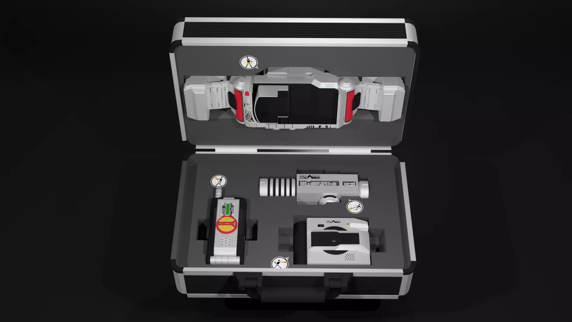 Faiz gear case 3D model_0