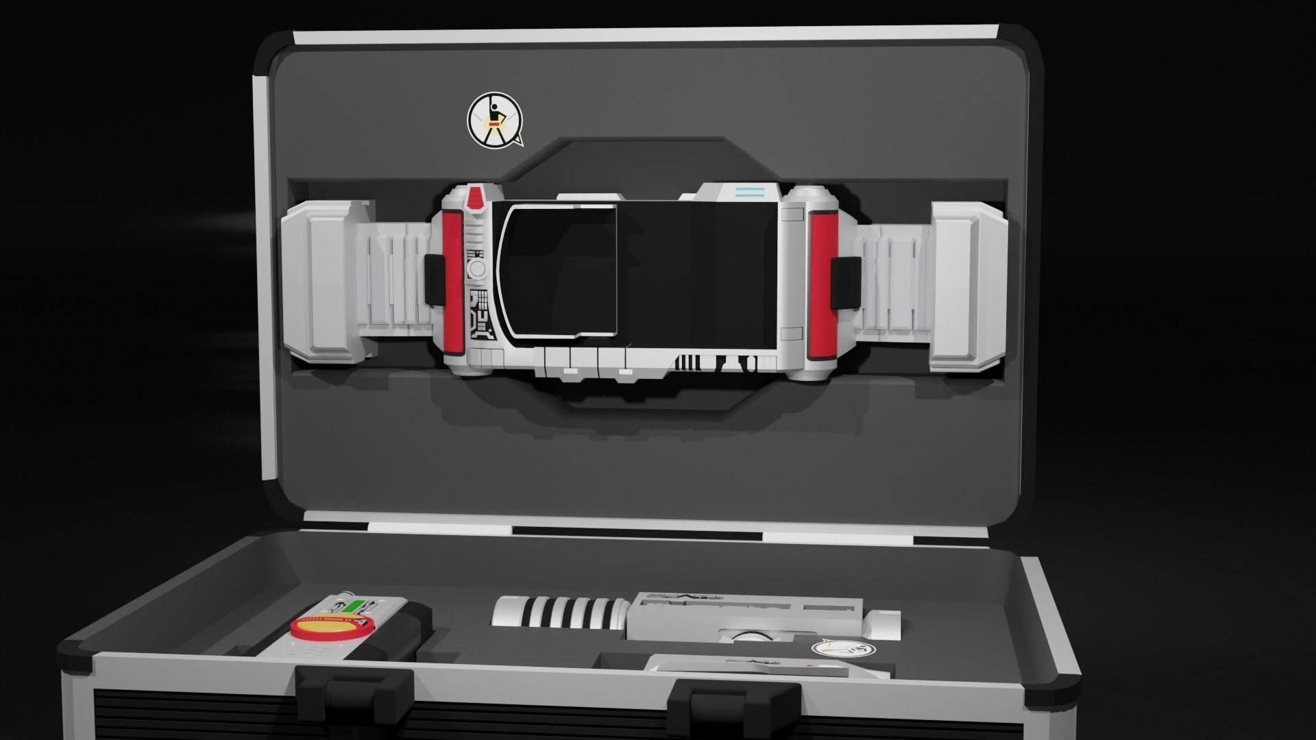 Faiz gear case 3D model_4