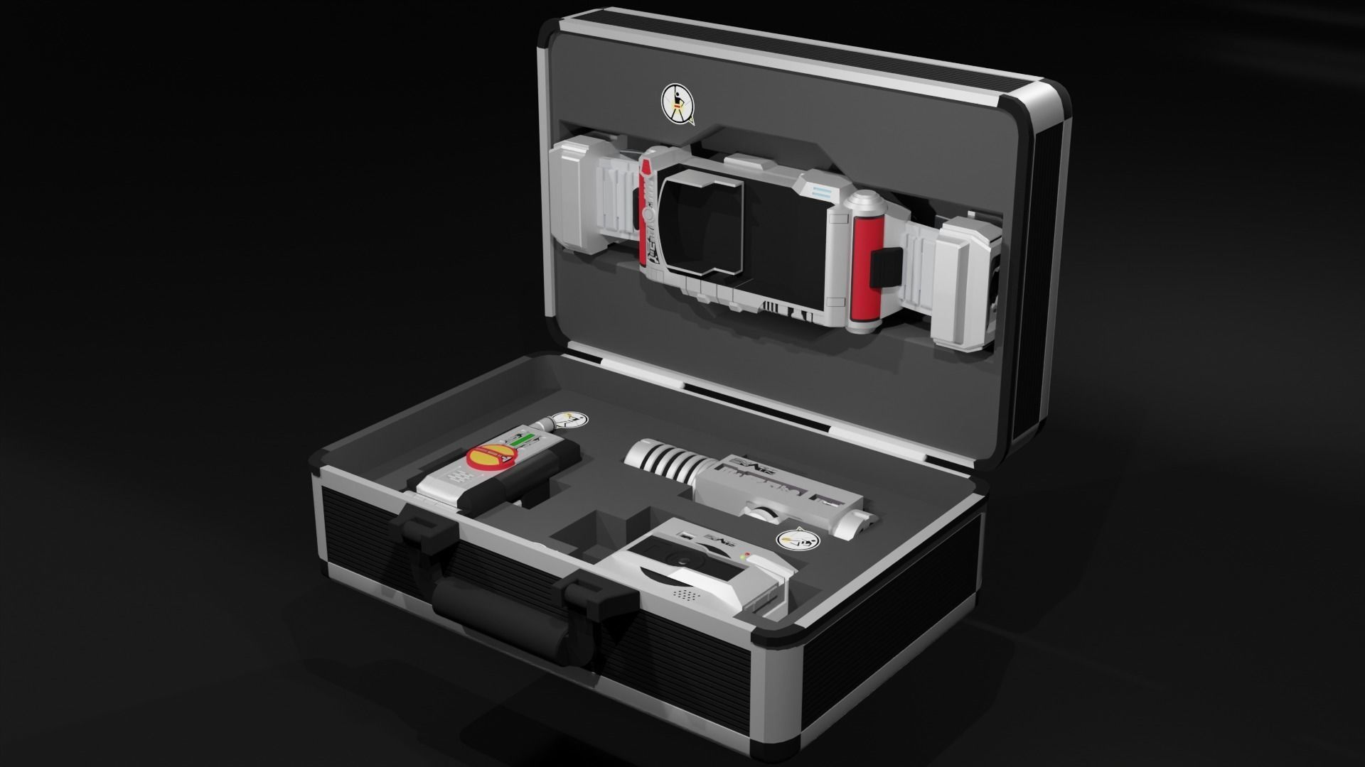 Faiz gear case 3D model_1