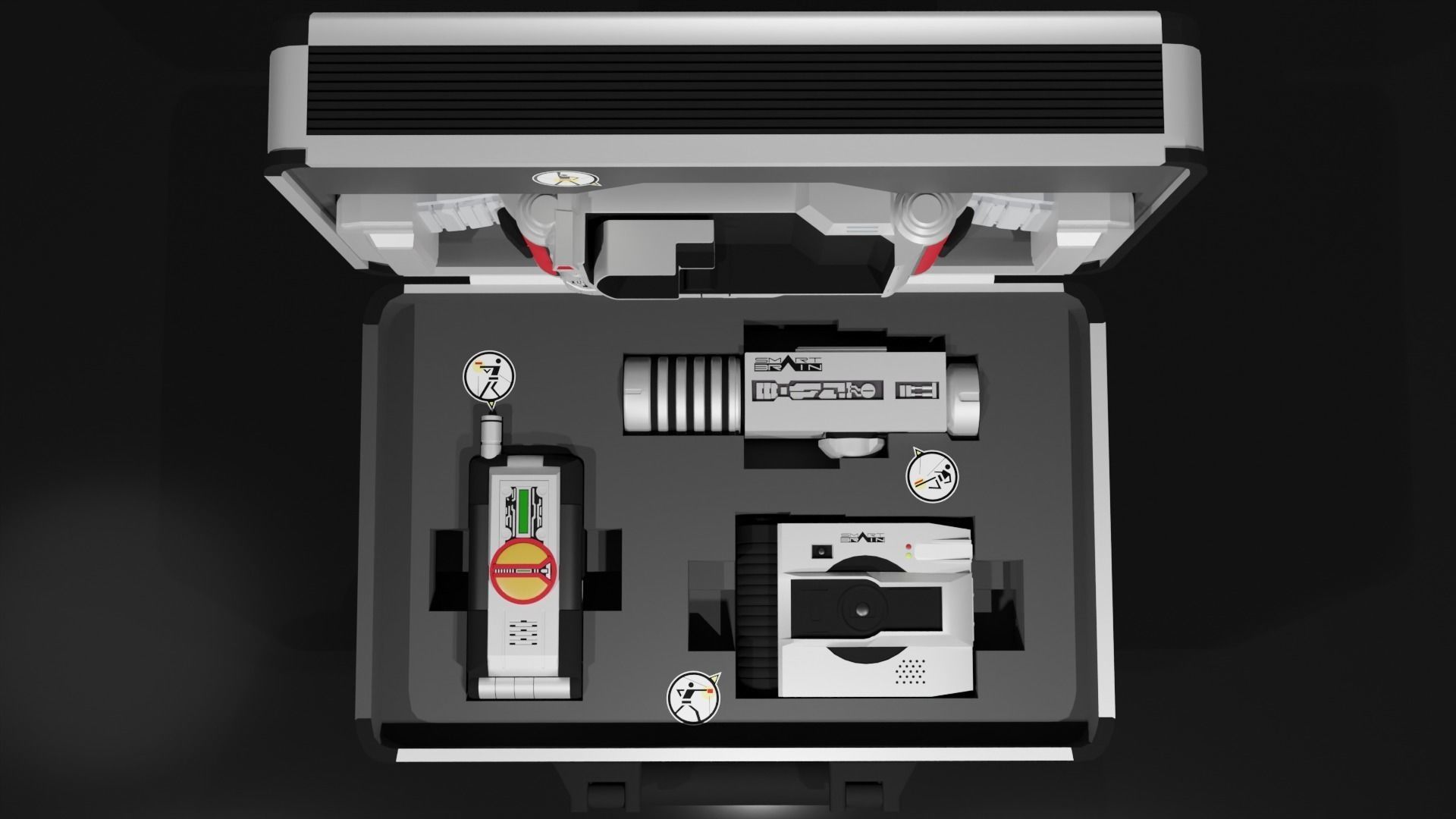 Faiz gear case 3D model_3