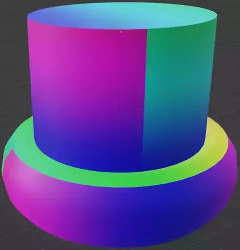 Rainbow party Hat