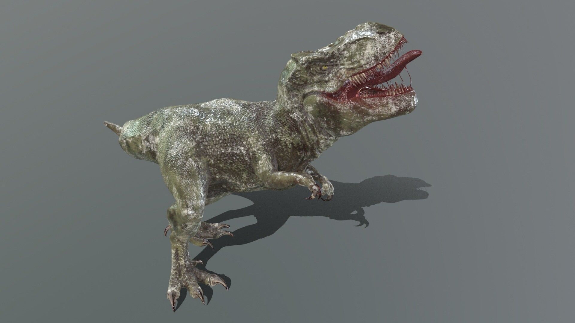 T-REX - TEC PRINTING 3D JURASSIC PARK  3D print model_15