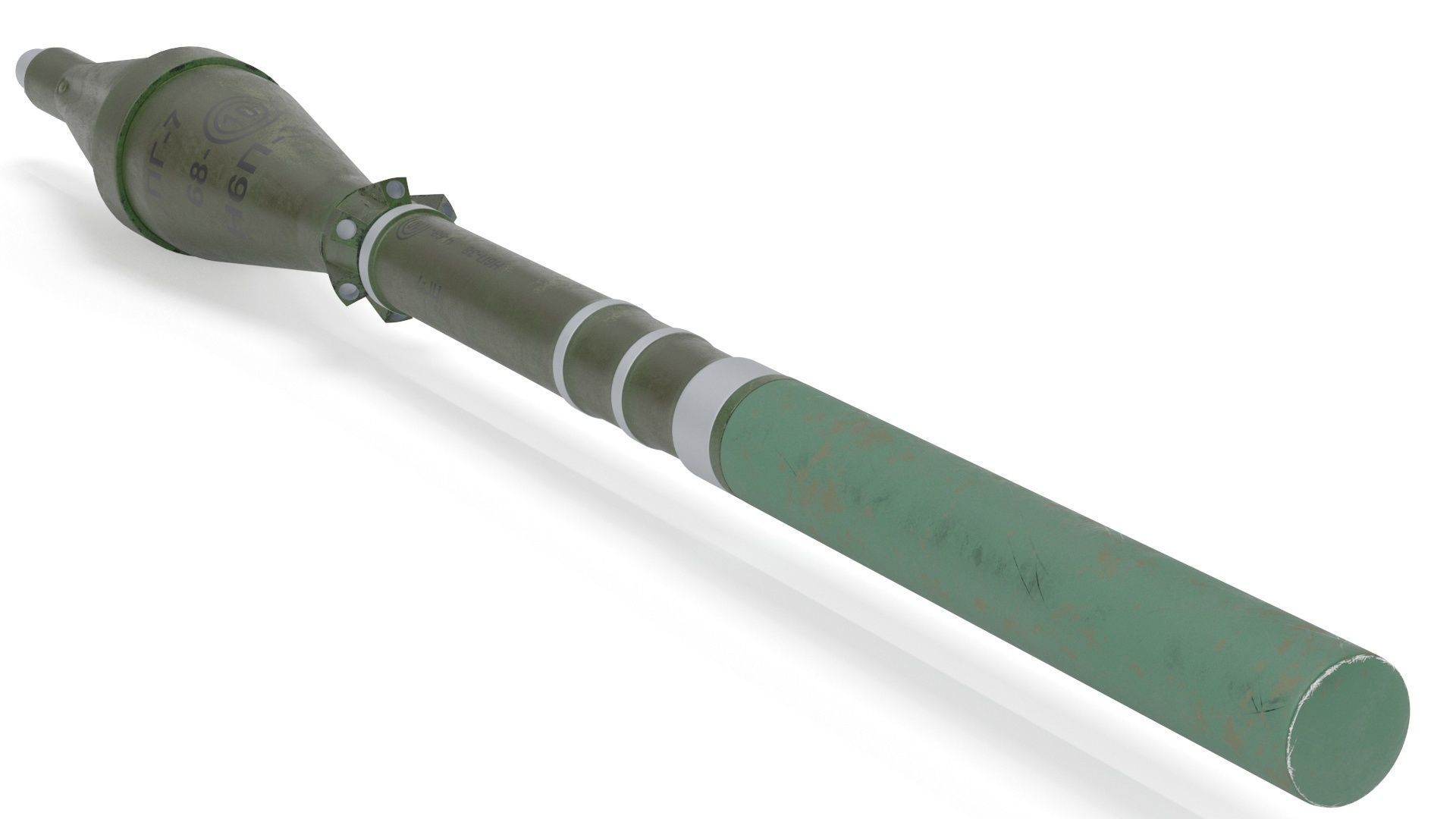 Rocket Grenade PG 7VL for RPG 7 3D model_12