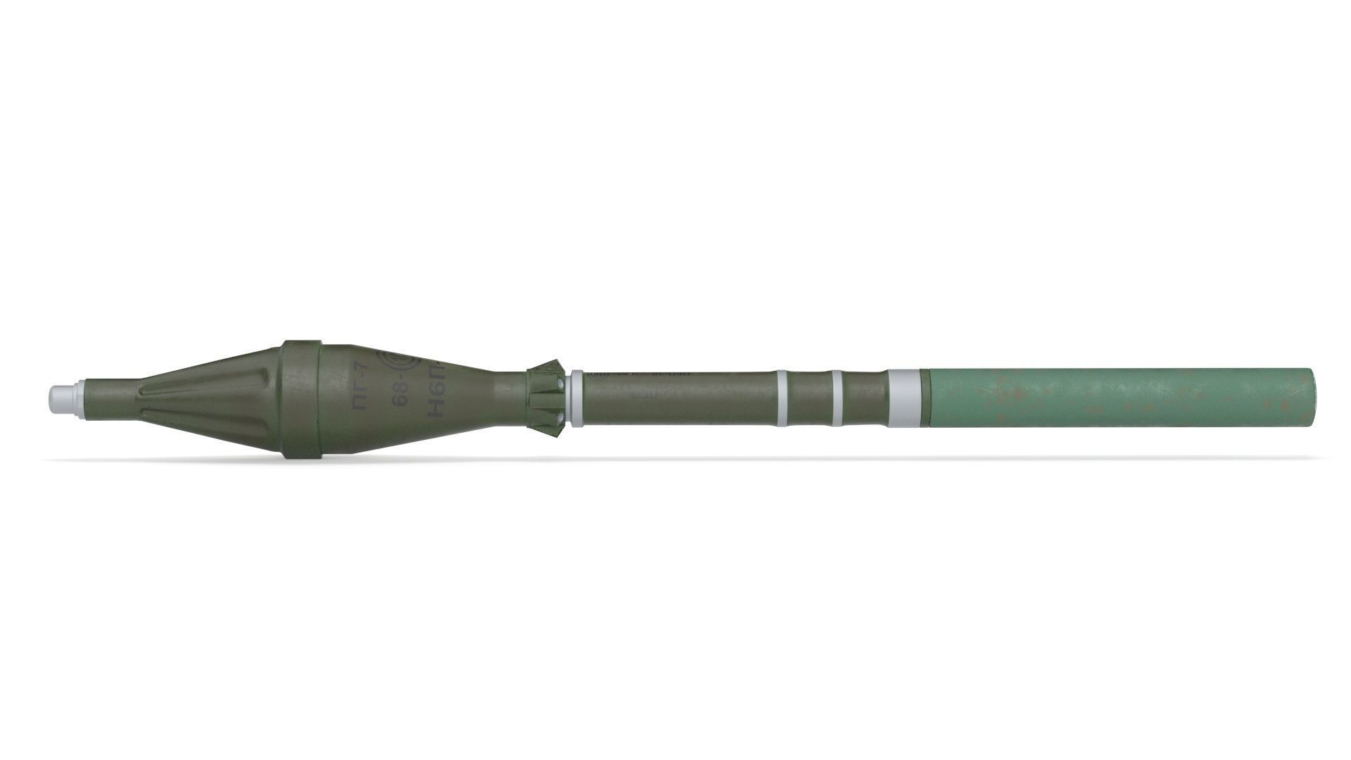 Rocket Grenade PG 7VL for RPG 7 3D model_13
