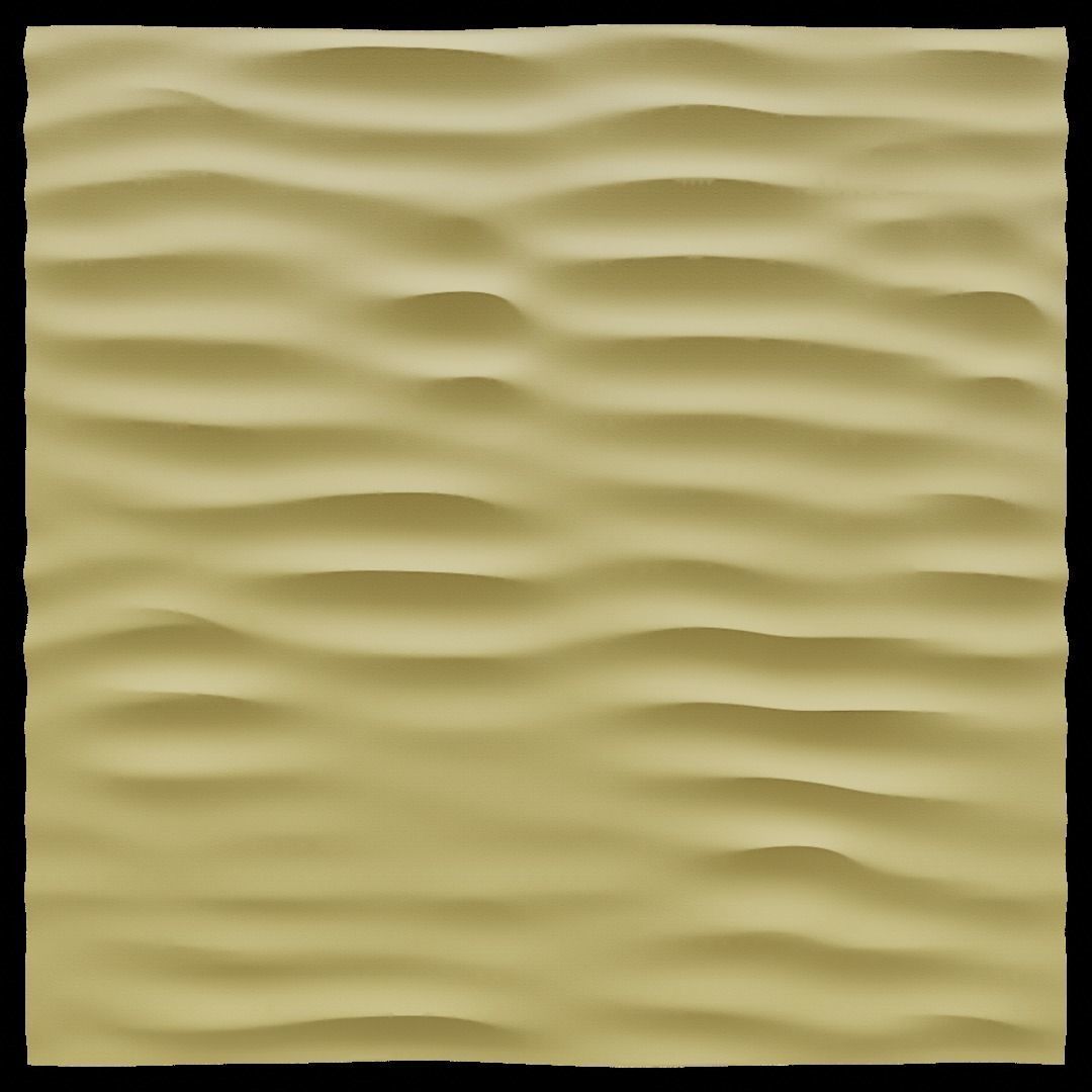 Tileable Sand Terrain Dunes - 4K textures Low-poly 3D model_5