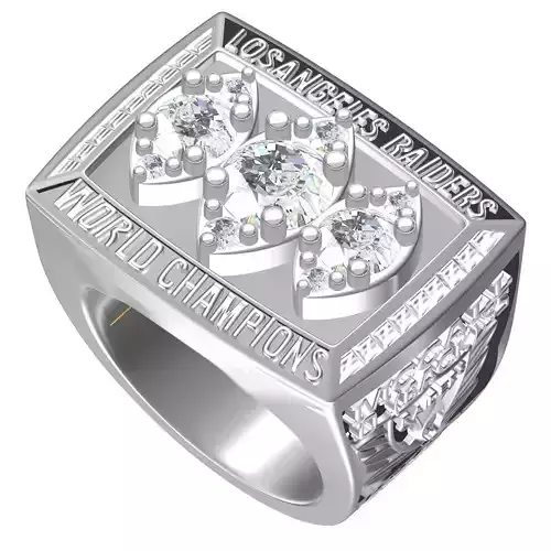 Losangeles Raiders Championship Ring 3D print model
