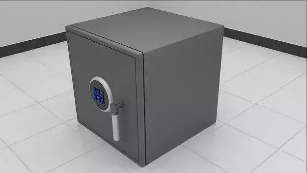 Modern Safe 3D model