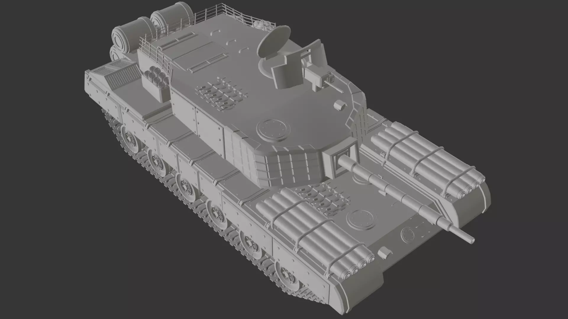 Military Tank 3D model