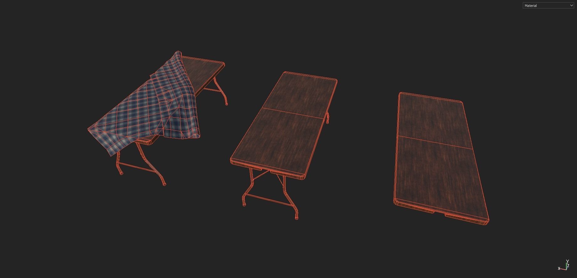 Kitchen Props pack Low-poly 3D model_12