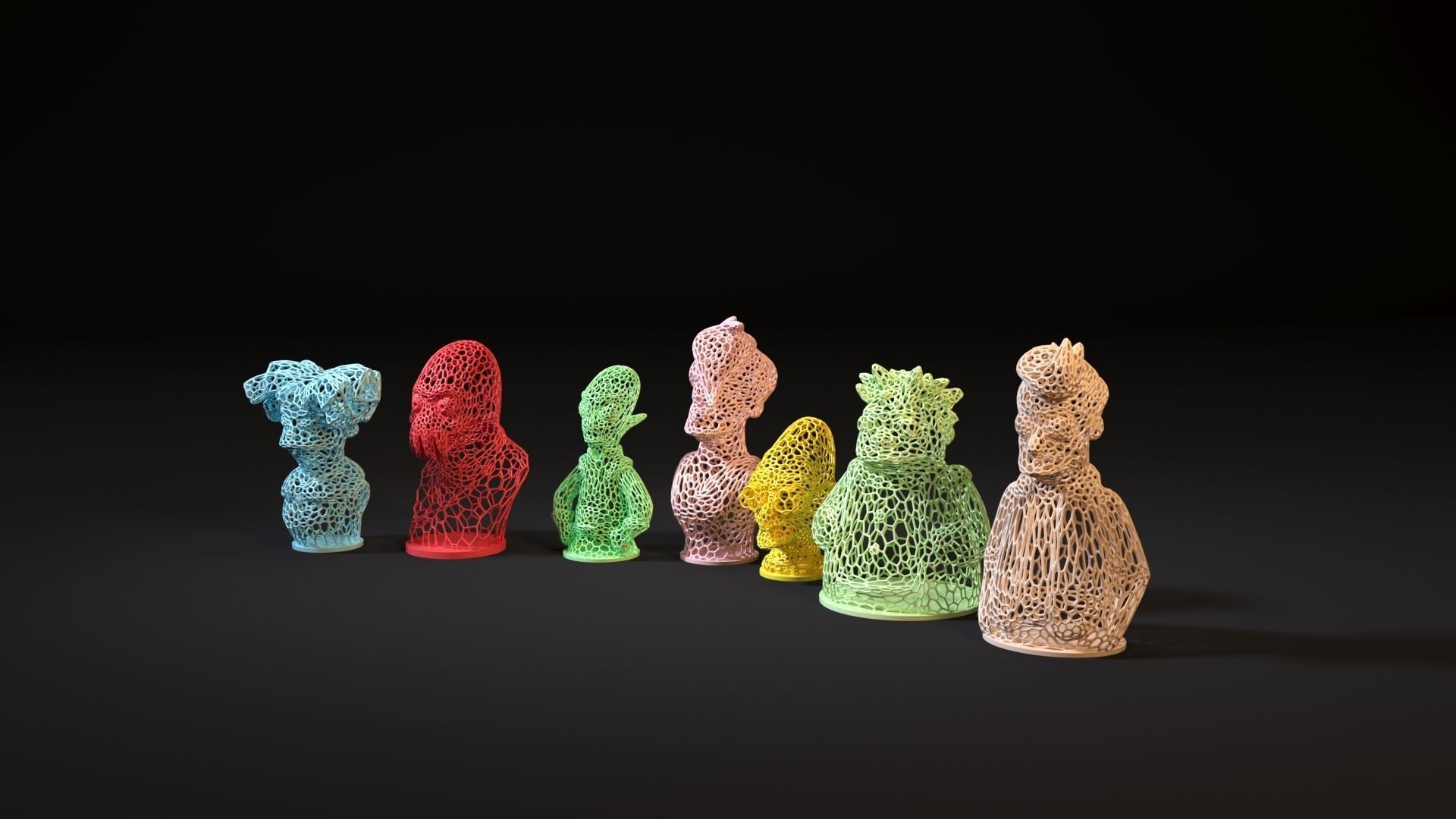 Futurama set 3D print model_1