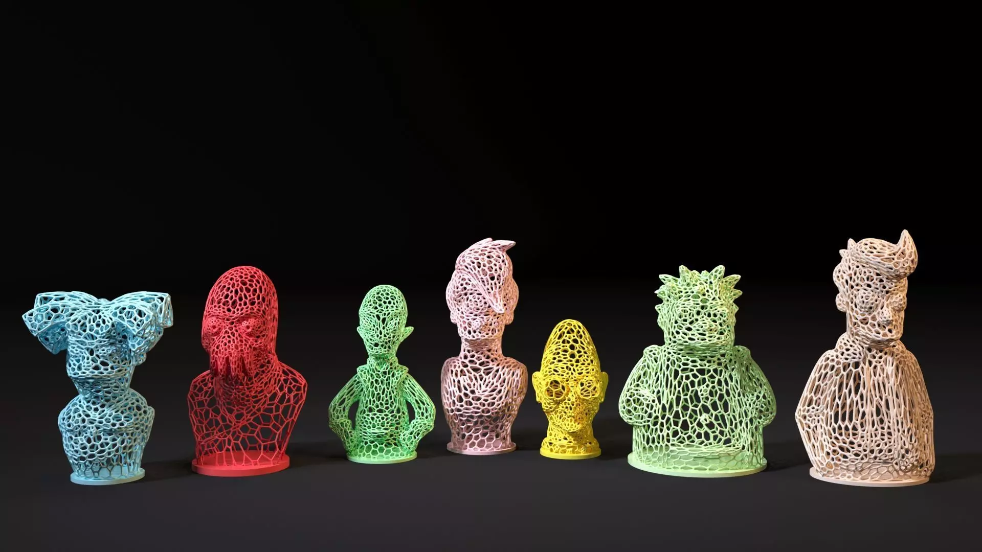 Futurama set 3D print model_0