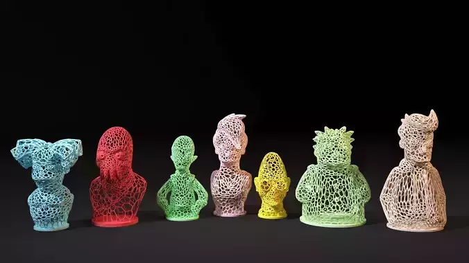 Futurama set 3D print model