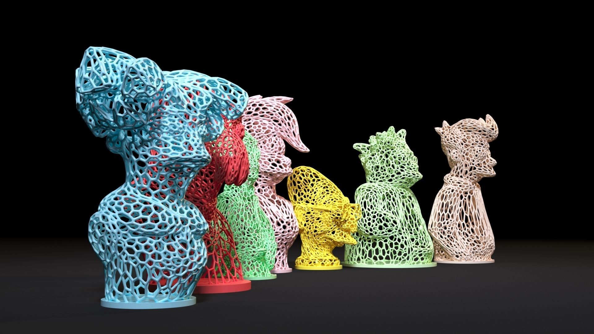 Futurama set 3D print model_5