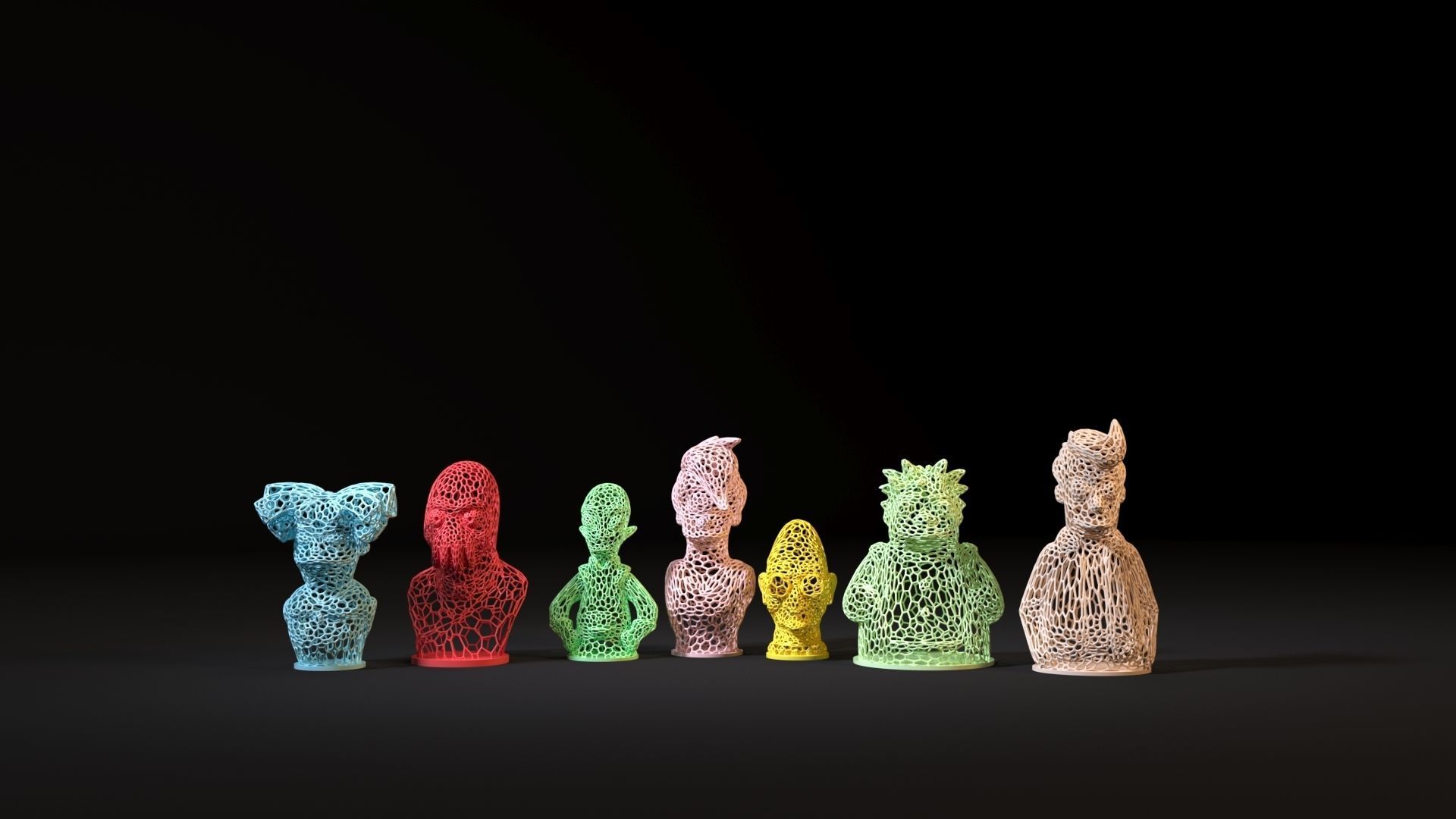 Futurama set 3D print model_2