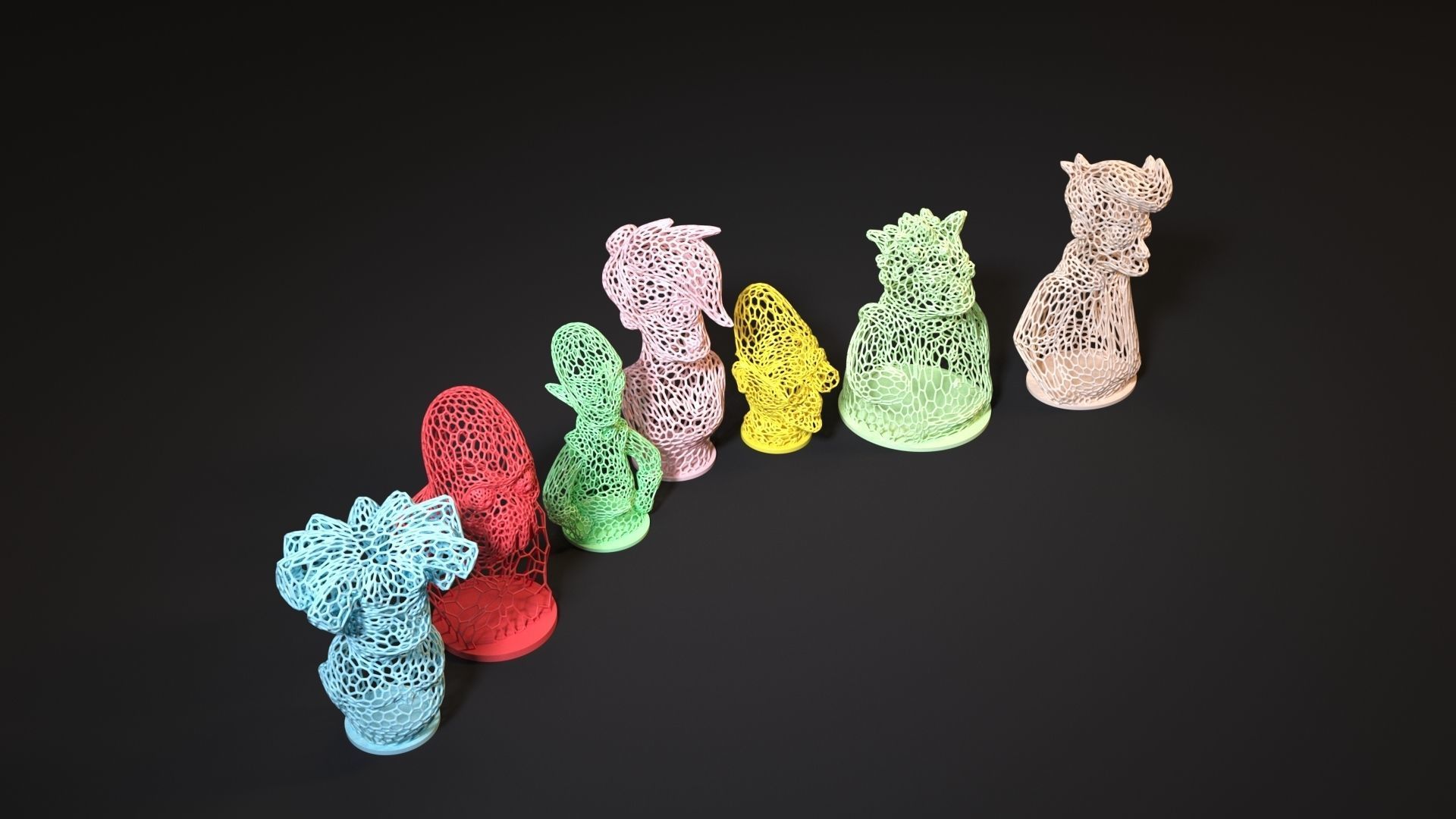 Futurama set 3D print model_4