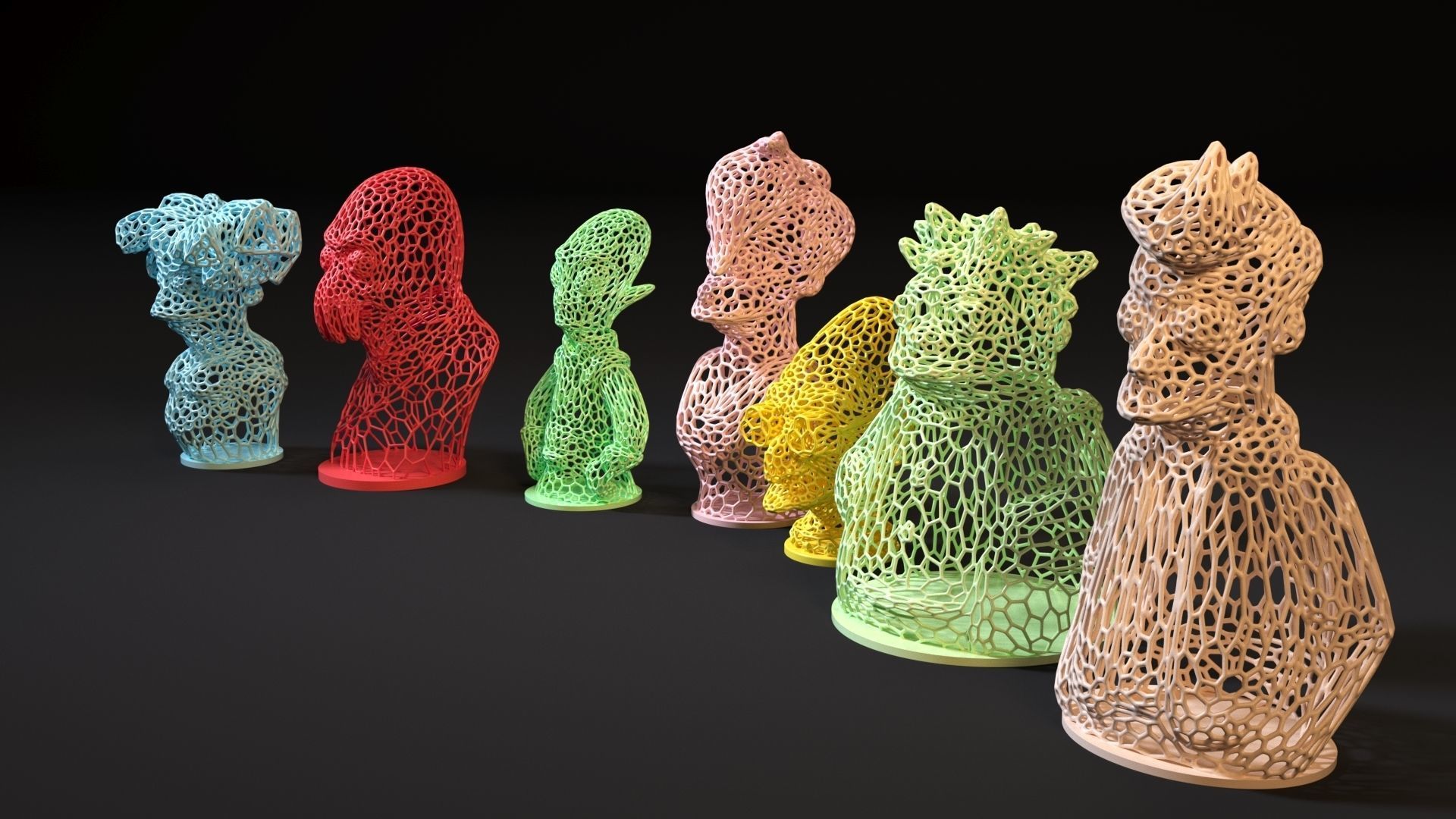 Futurama set 3D print model_6