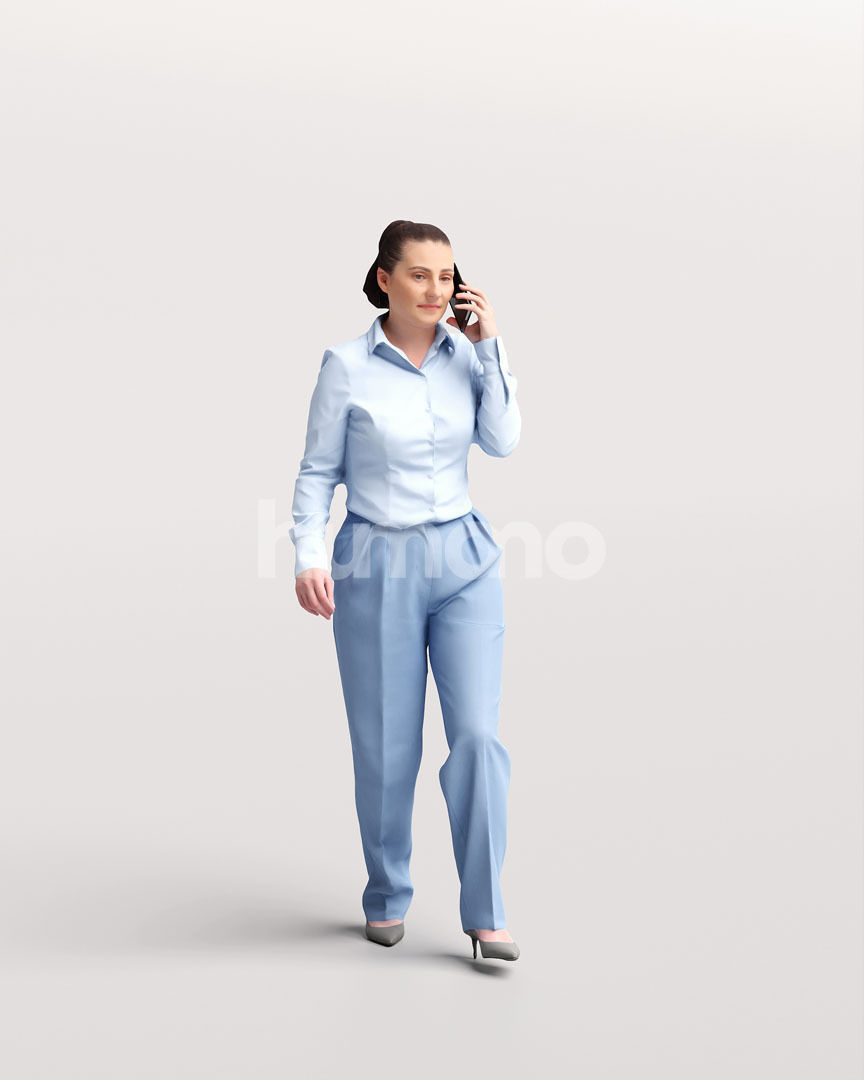 Humano 6 - Collection 2301 - PEOPLE FOR OFFICE - 6 x 3D models  3D model_6