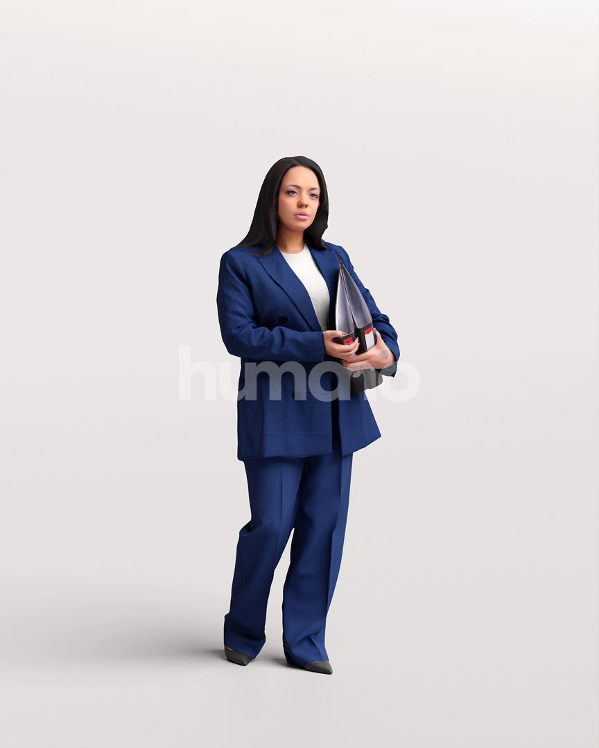 Humano 6 - Collection 2301 - PEOPLE FOR OFFICE - 6 x 3D models  3D model_2