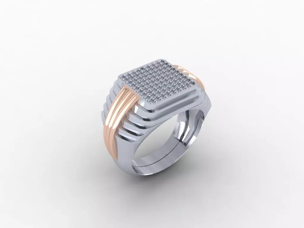 Step Ring 3D model_0