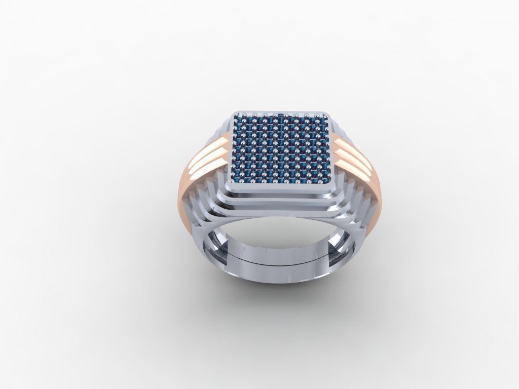 Step Ring 3D model_3