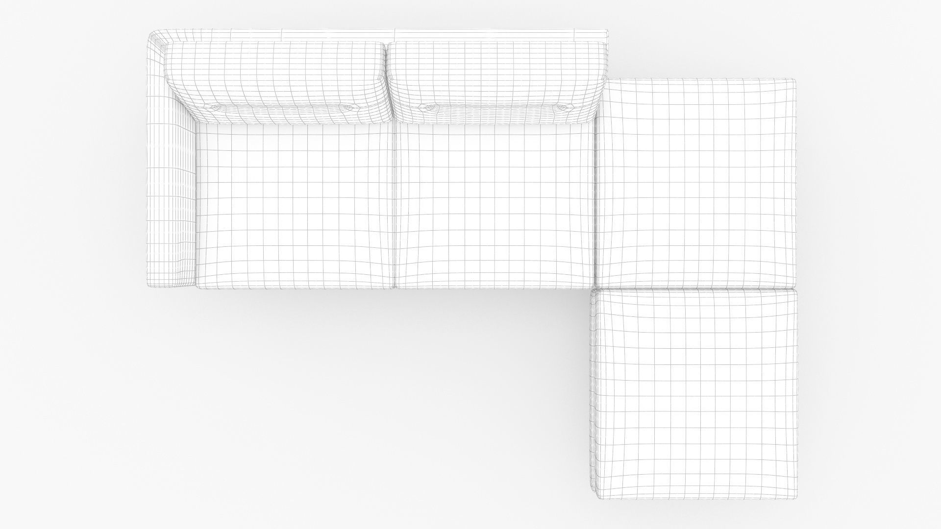 Modular Element Sofa 3D model_11