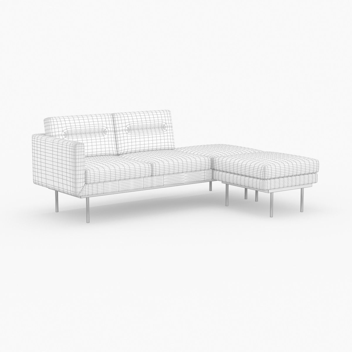 Modular Element Sofa 3D model_34