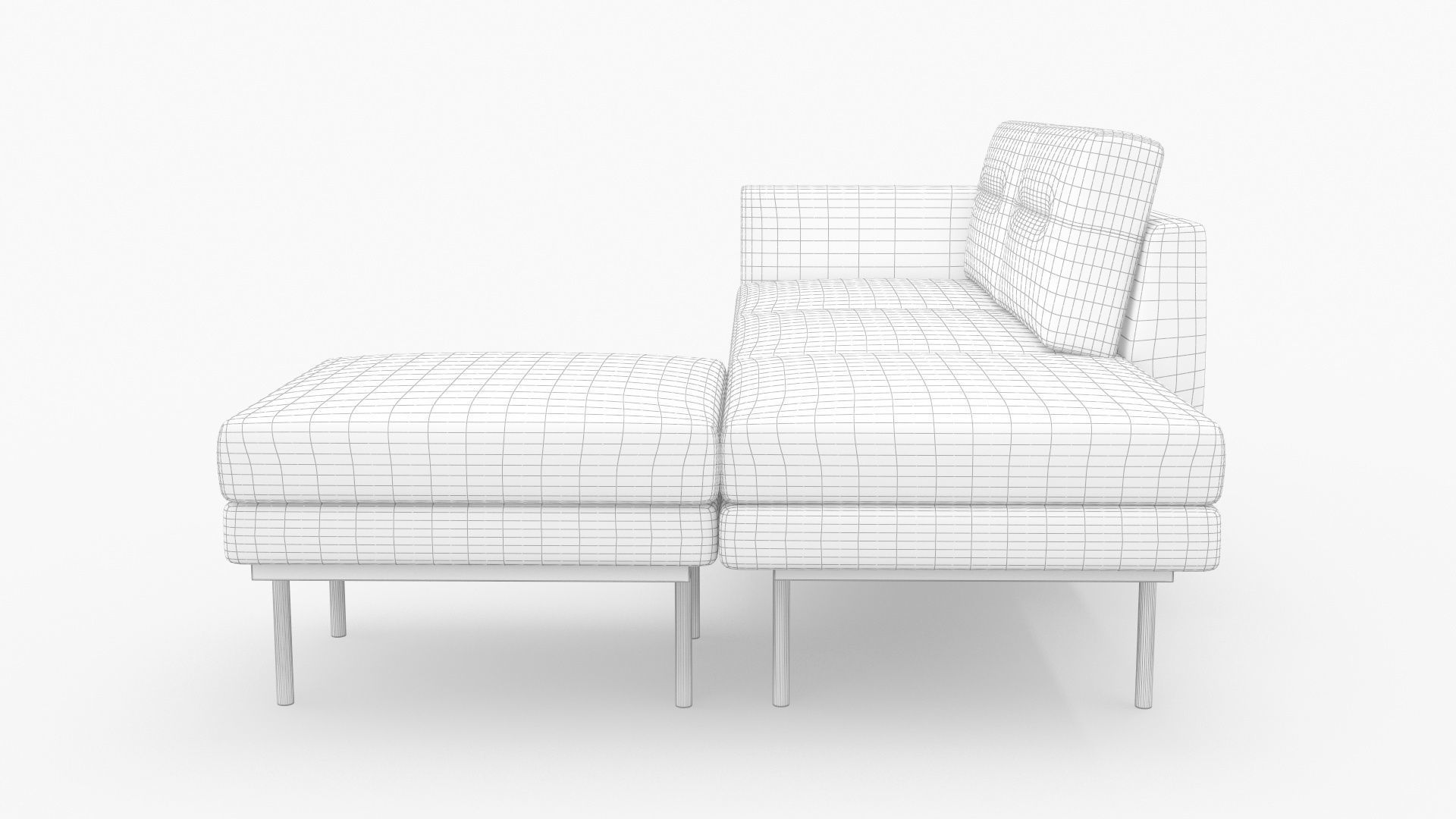 Modular Element Sofa 3D model_9