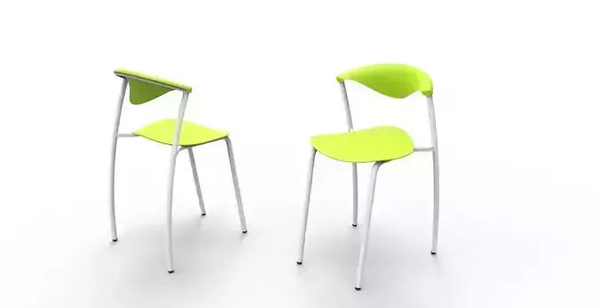 hoja chair 3D model