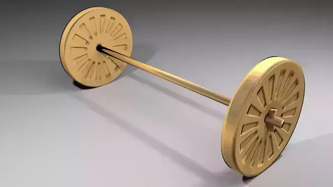 Wooden Wheel 2