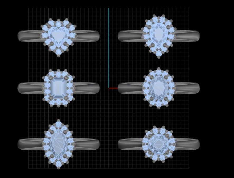 COMPLECTE OF RINGS 3D print model_19