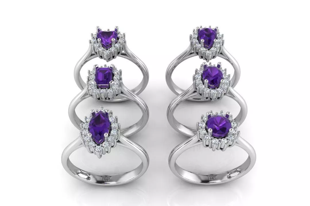 COMPLECTE OF RINGS 3D print model_0