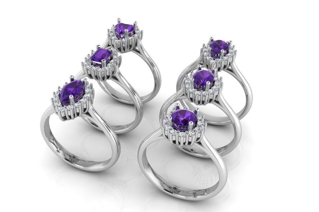 COMPLECTE OF RINGS 3D print model_1