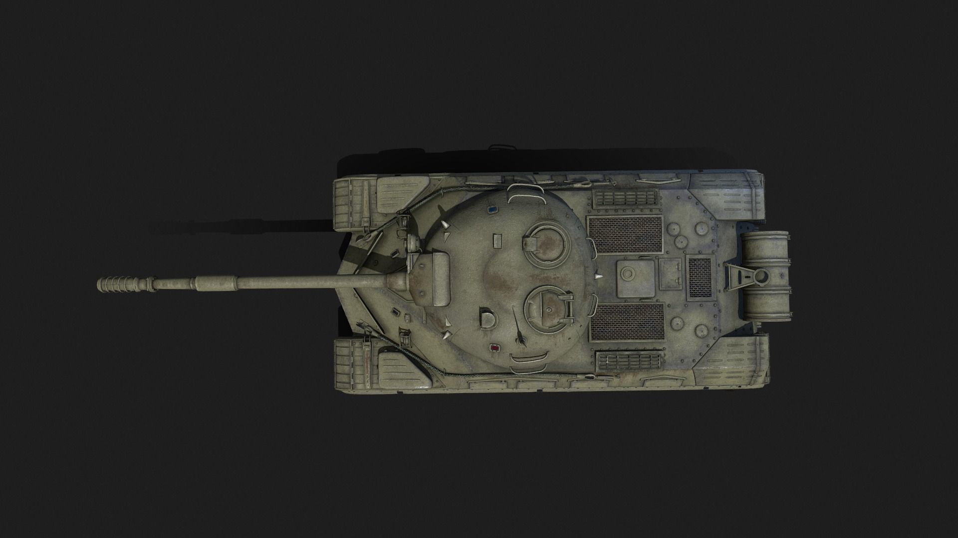Tank T-10M 3D model_1
