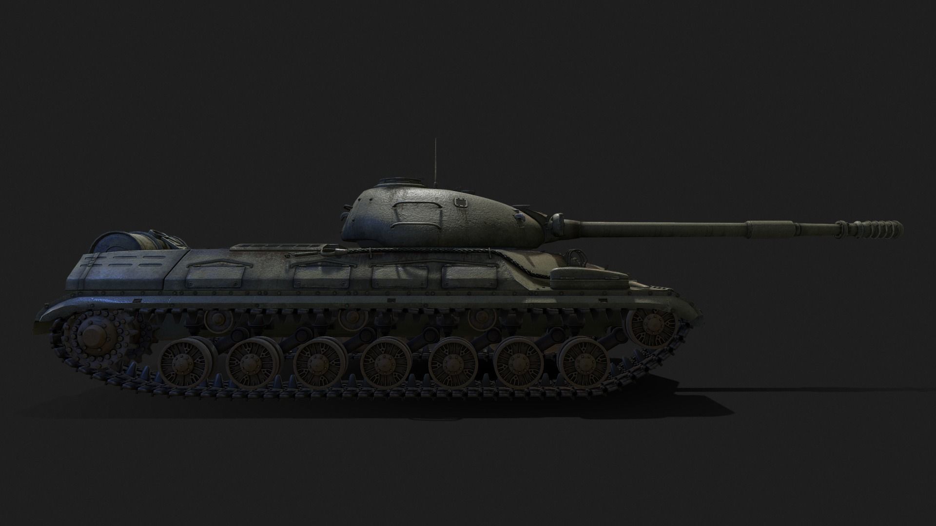Tank T-10M 3D model_4