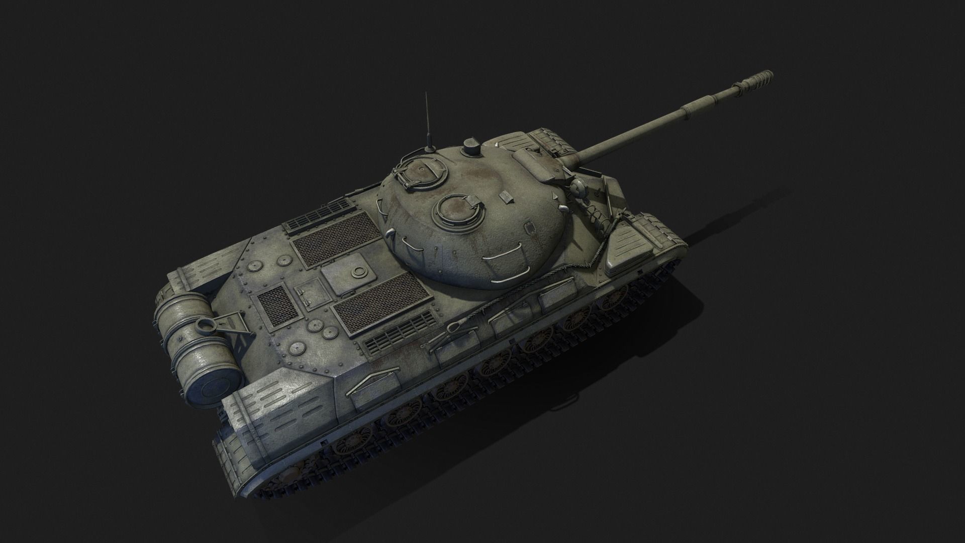 Tank T-10M 3D model_7