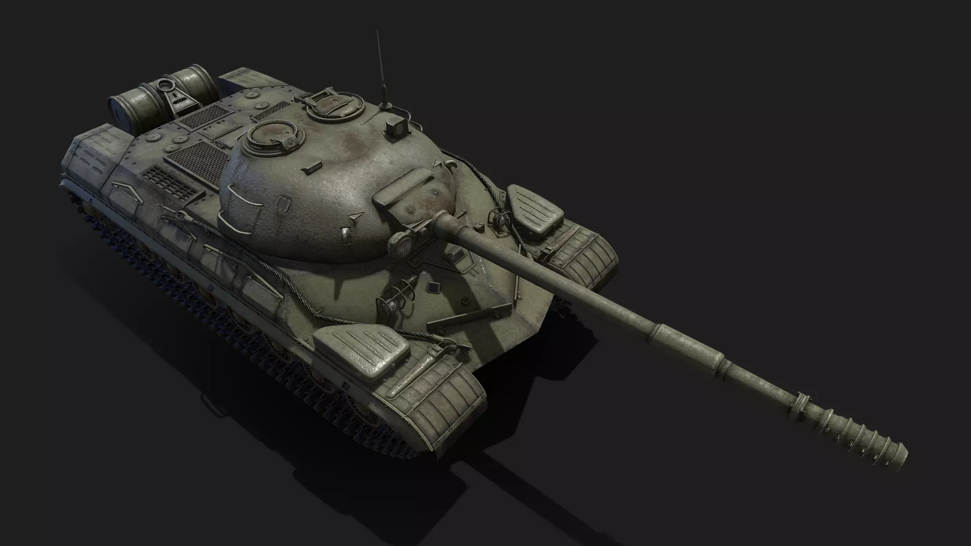 Tank T-10M 3D model_0