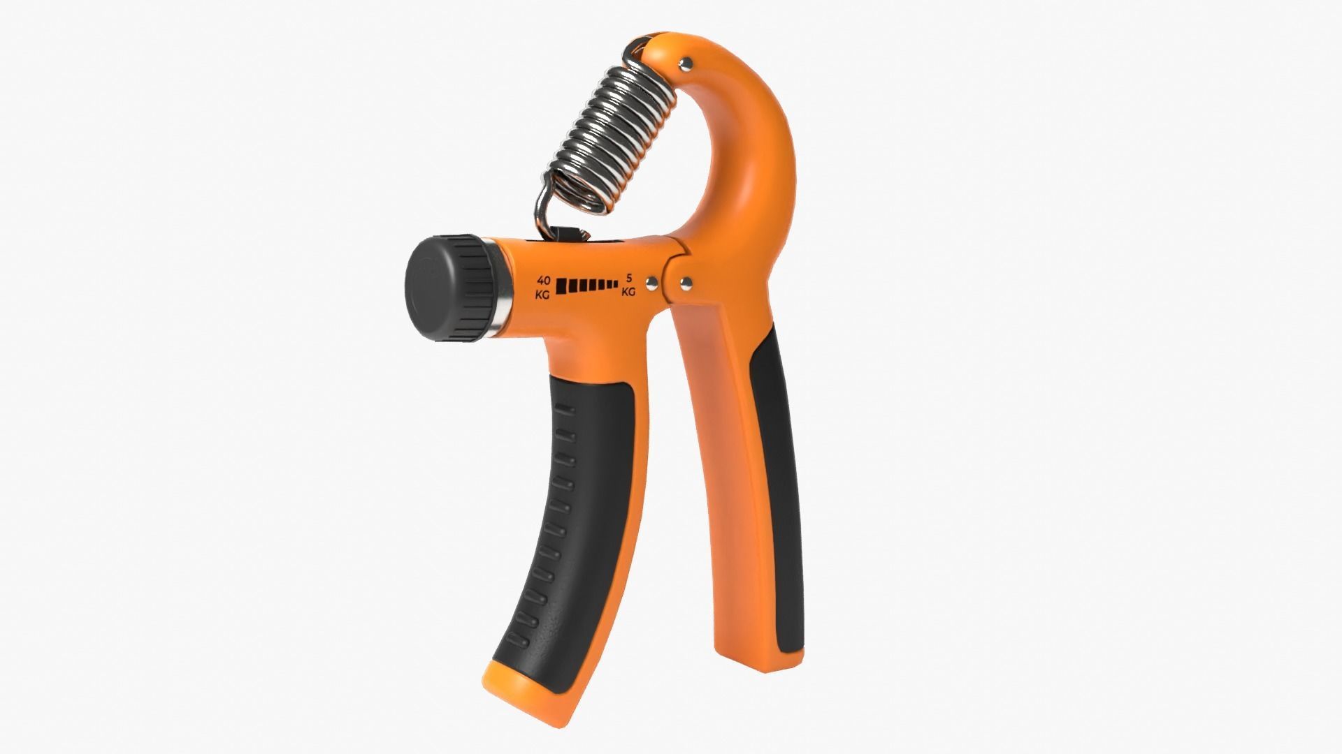 Hand Gripper Low-poly 3D model_5