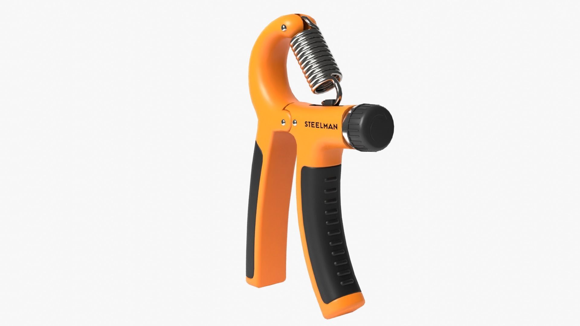 Hand Gripper Low-poly 3D model_2