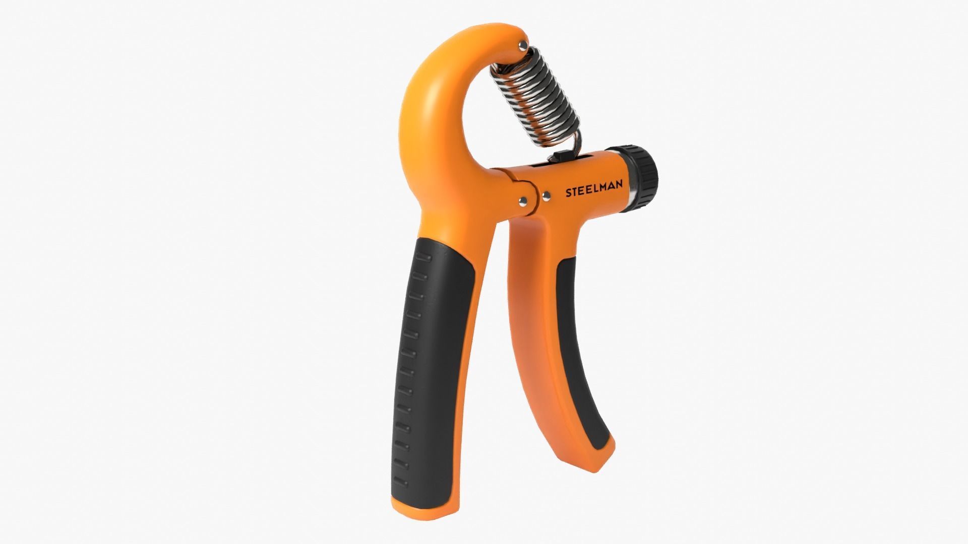 Hand Gripper Low-poly 3D model_11