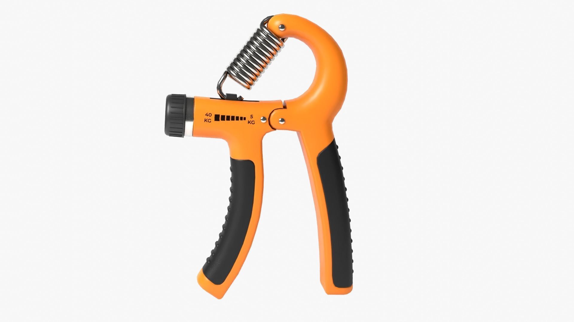 Hand Gripper Low-poly 3D model_6