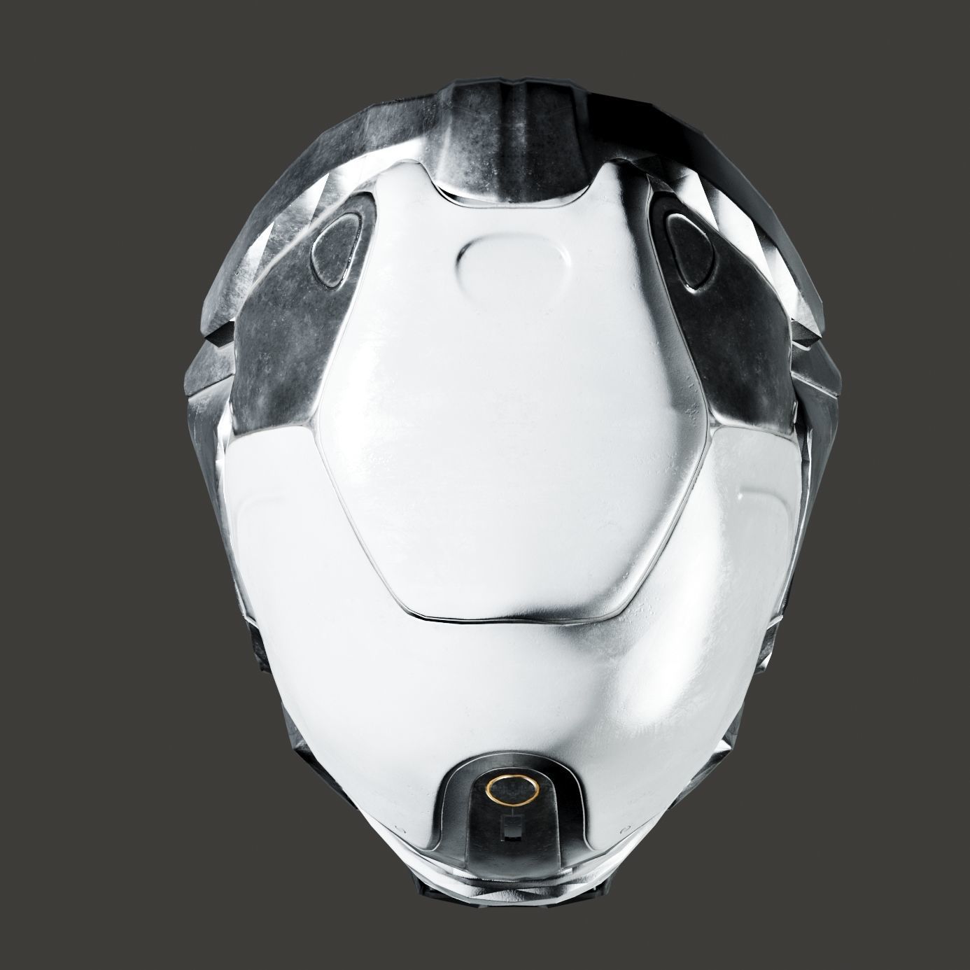 SciFi Helmet ver5 Low-poly 3D model_16