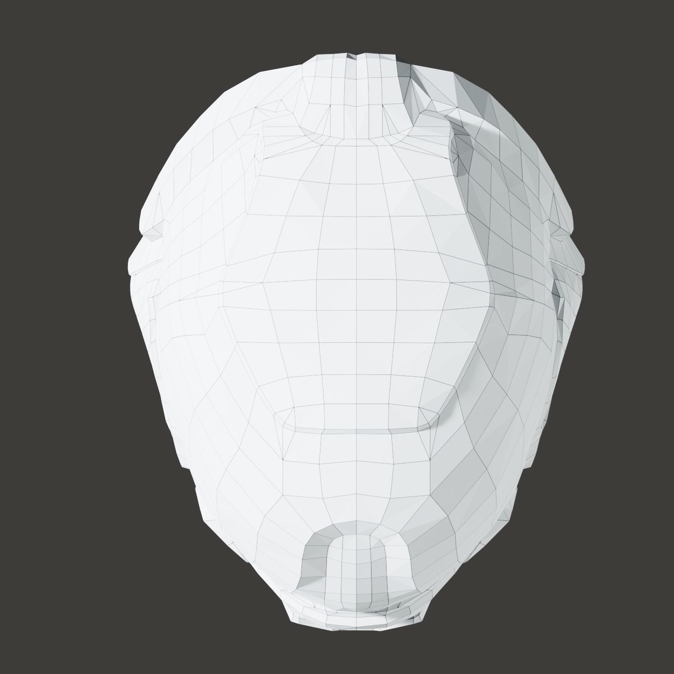 SciFi Helmet ver5 Low-poly 3D model_17