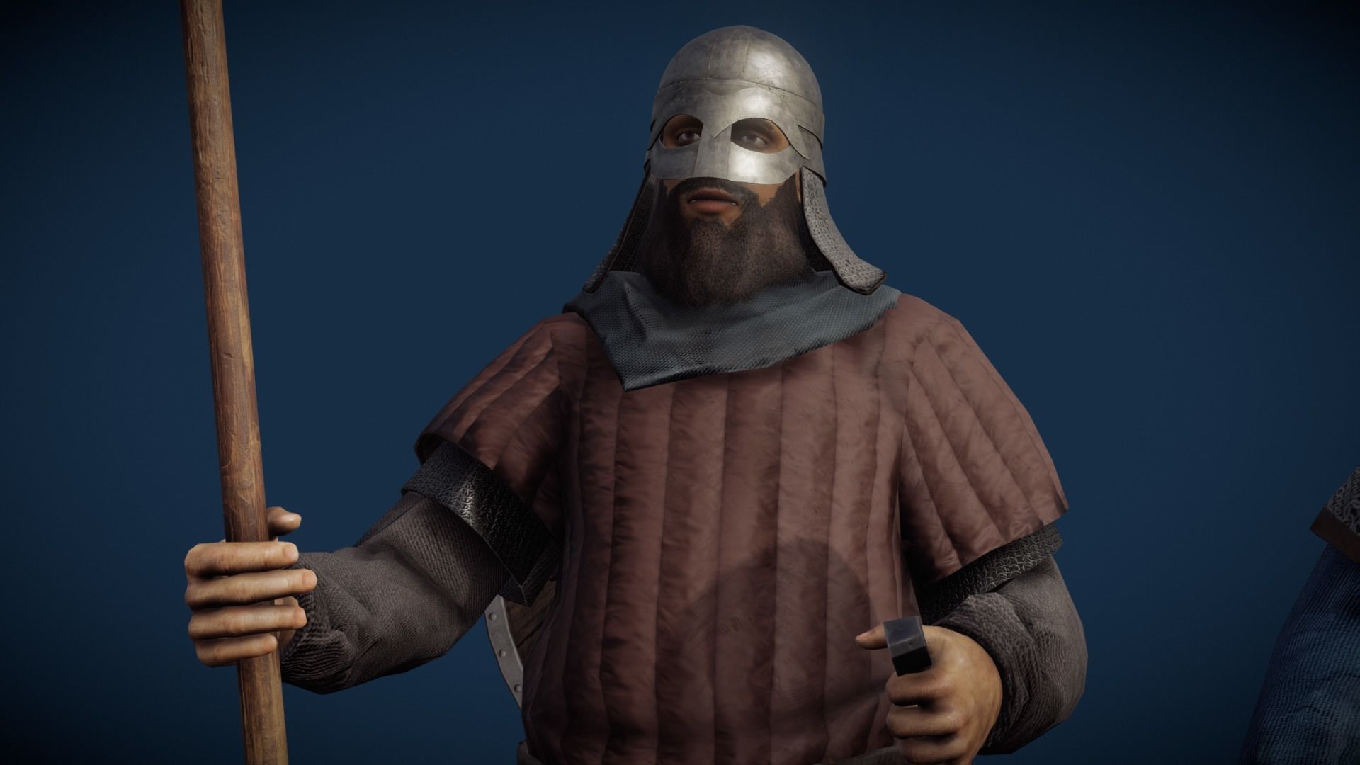 Vikings Low-poly 3D model_11