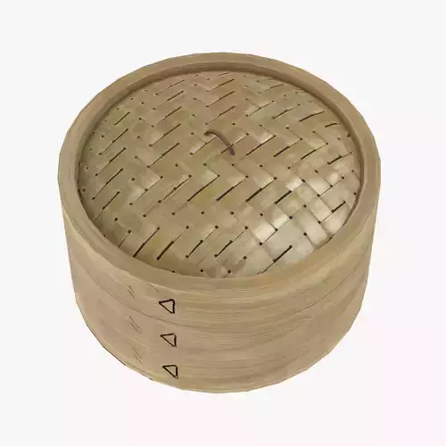 Bamboo Steamer Closed