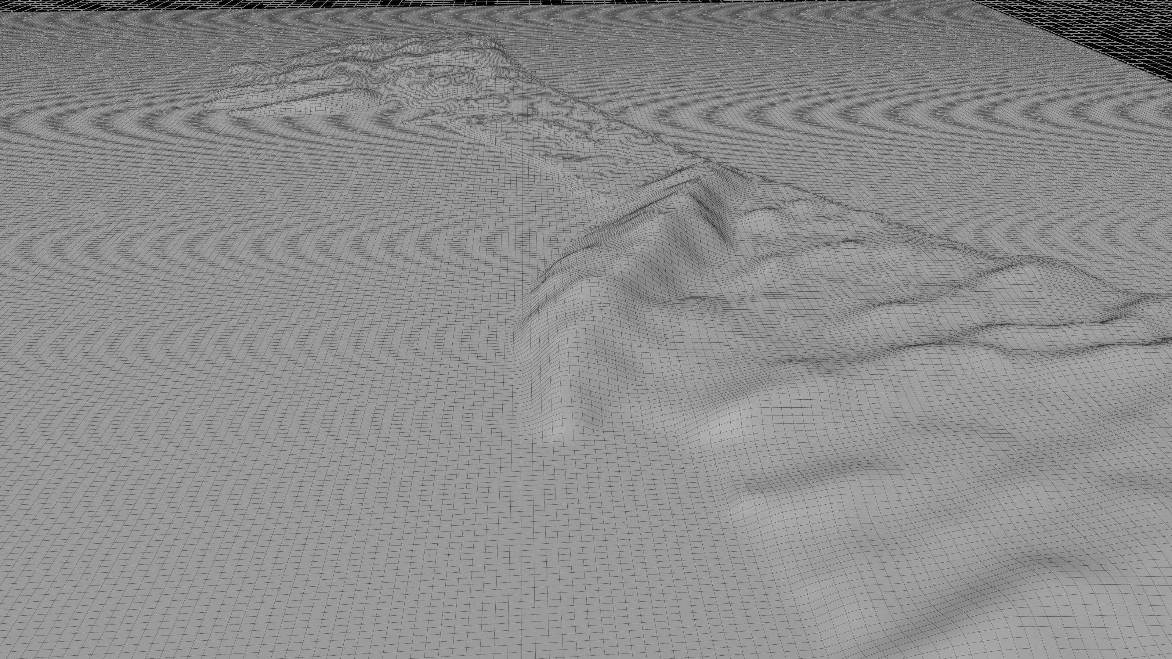 Tropical island terrain 3d model 3D model_10